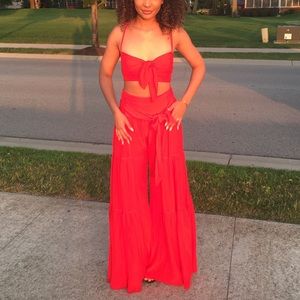 Free People 2 piece matching set